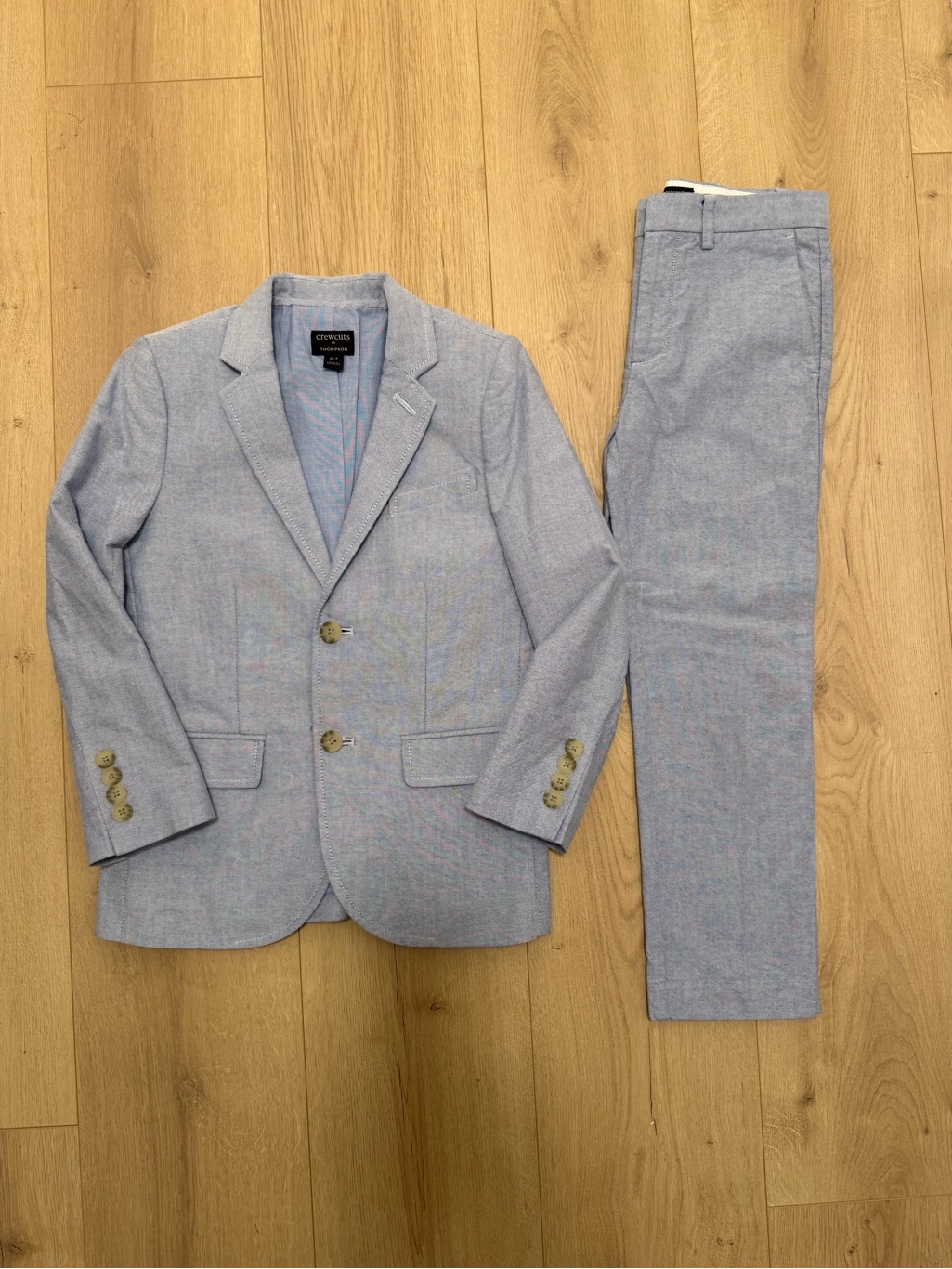 Crewcuts Light Blue Boys' Blazer And Pants Set
